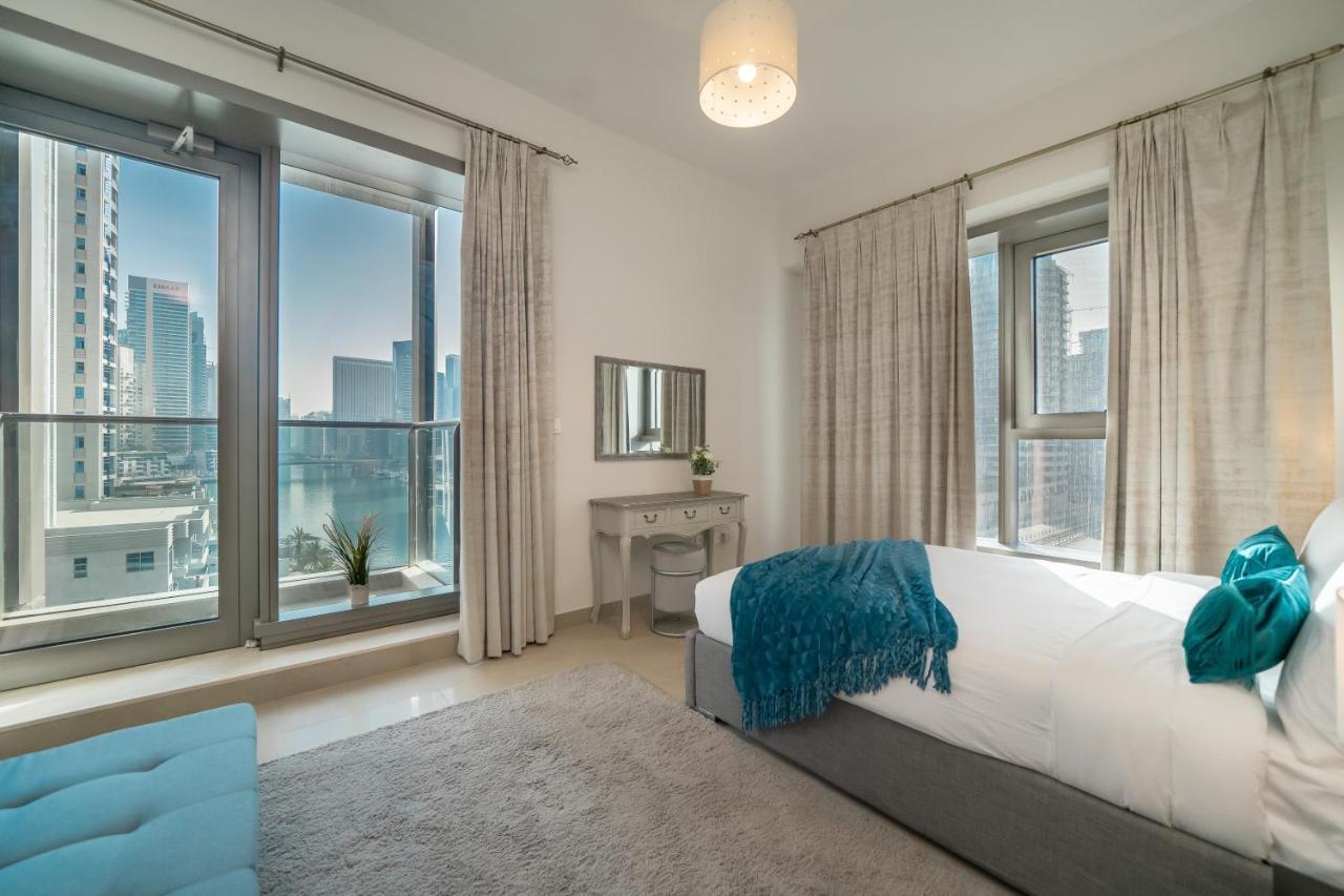 Higuests - Spacious Apt For 5 With Spectacular Marina Views Дубай Экстерьер фото